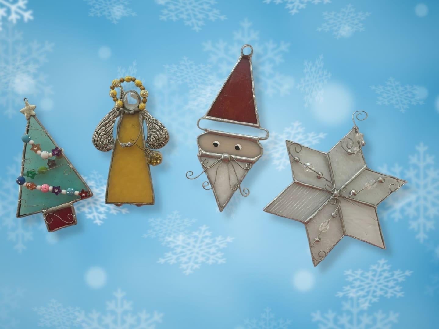 Copper Foil Christmas Decorations