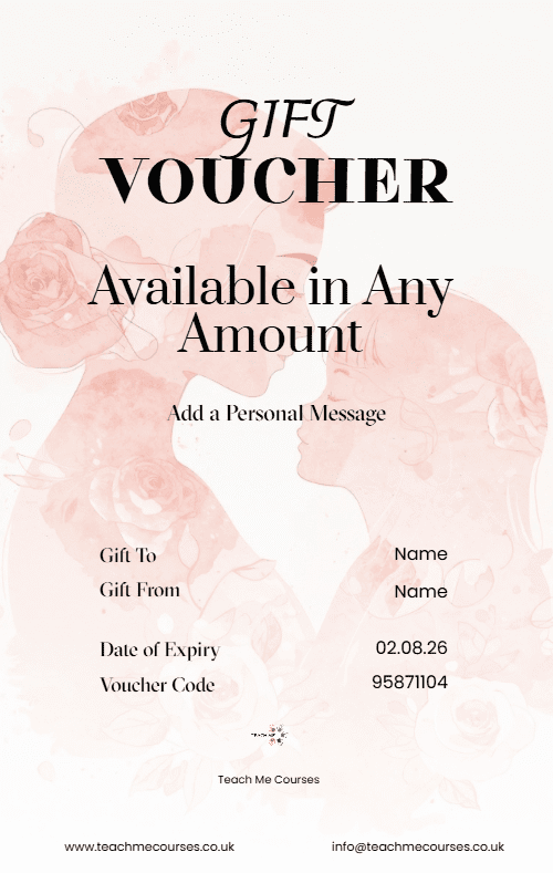Special Mum Gift Voucher Portrait