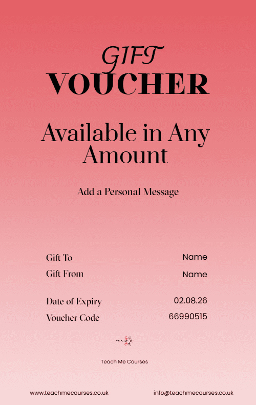 Special Gift Voucher Portrait
