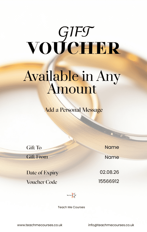Special Occasions Rings Gift Voucher Portrait