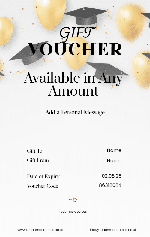 Special Graduation Gift Voucher Portrait