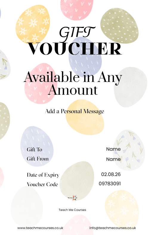 Special Easter Gift Voucher Portrait