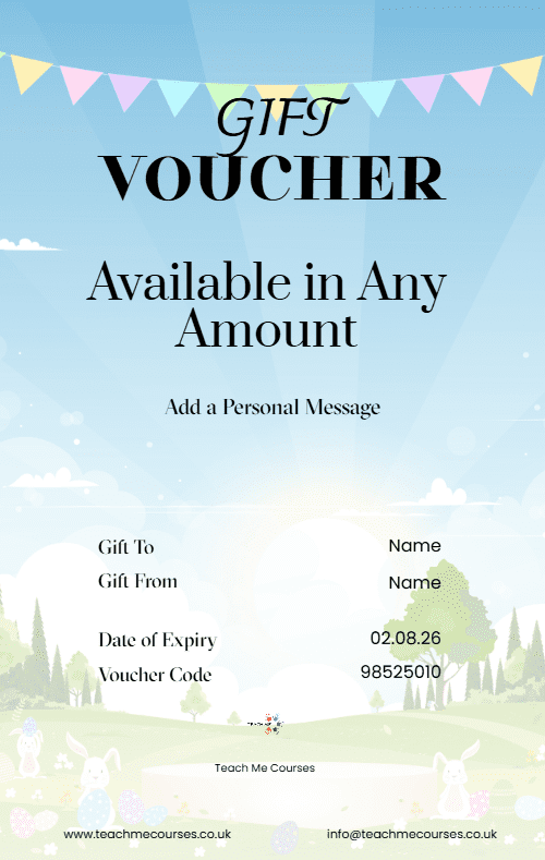 Special Easter Gift Voucher Portrait