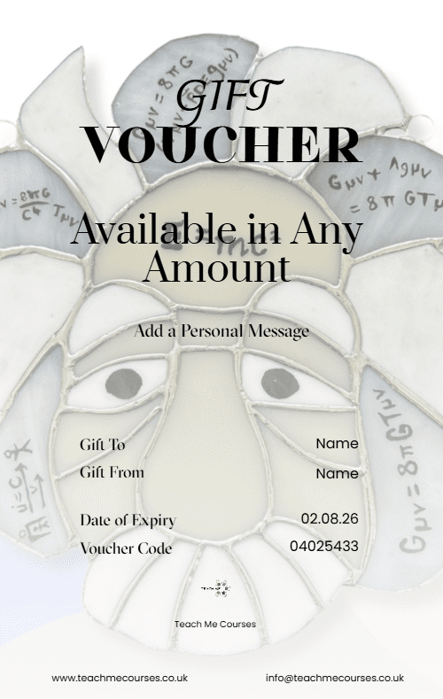 Craft Stained Glass Copper Foil Gift Voucher Portrait