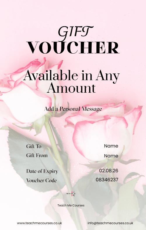 Special Mum Gift Voucher Portrait