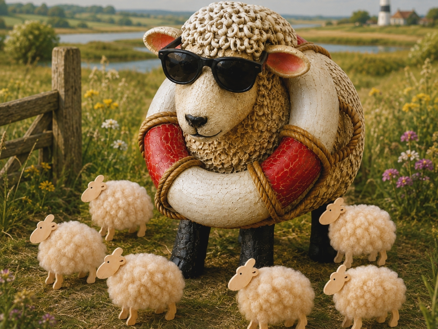 Romney Flock Heritage Day – Make a Wool Sheep