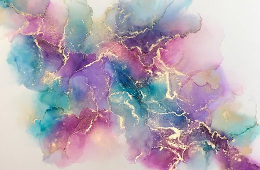 Teach Me Courses-Alcohol Ink Painting
